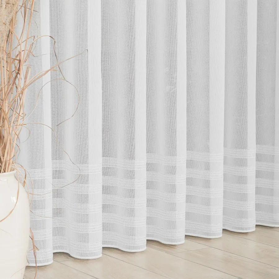 Firanka gotowa fantazyjna z taśmą RAYAS