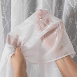 Firanka gotowa haftowana z taśmą RAMITAS Firanka gotowa haftowana z taśmą RAMITAS