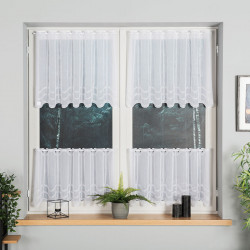 Zazdrostka panelowa haftowana na woalu 034606