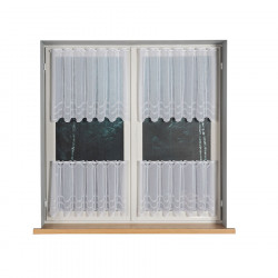 Zazdrostka panelowa haftowana na woalu 034606