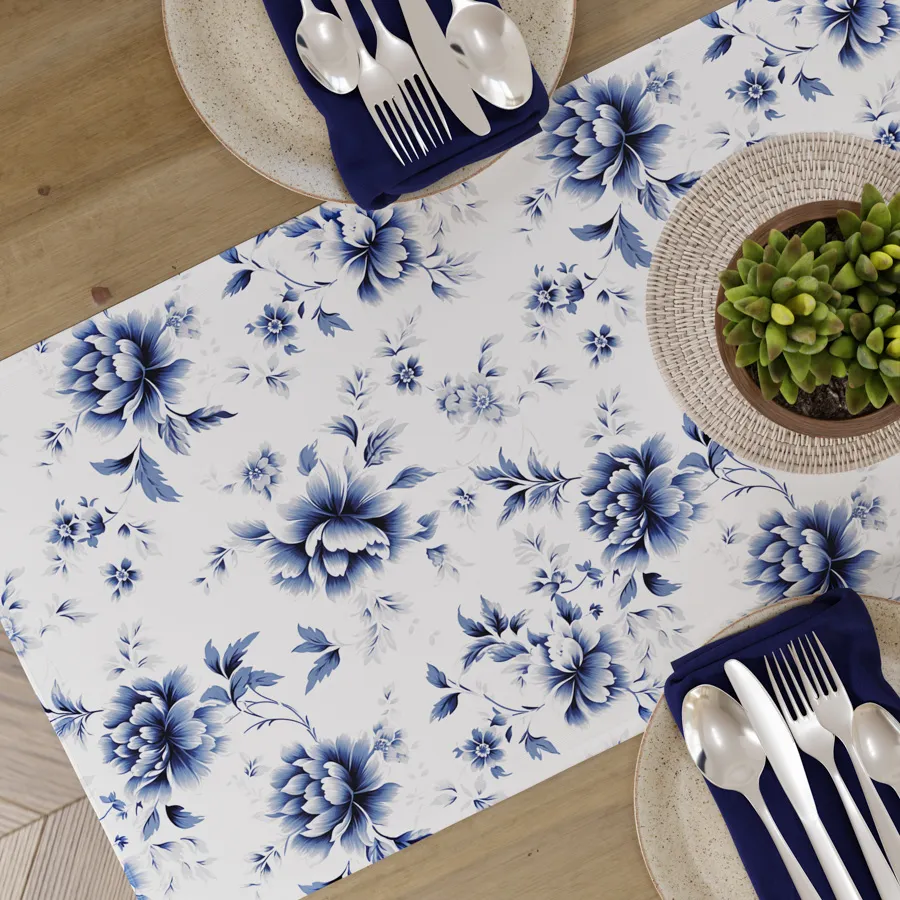 Tkanina dekoracyjna wodoodporna FLORESA