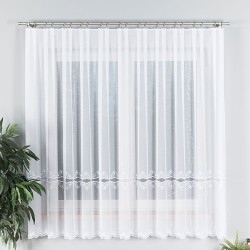 Firanka z aplikacją gipiurową 040613