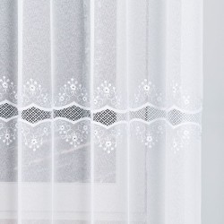 Firanka z aplikacją gipiurową 040613