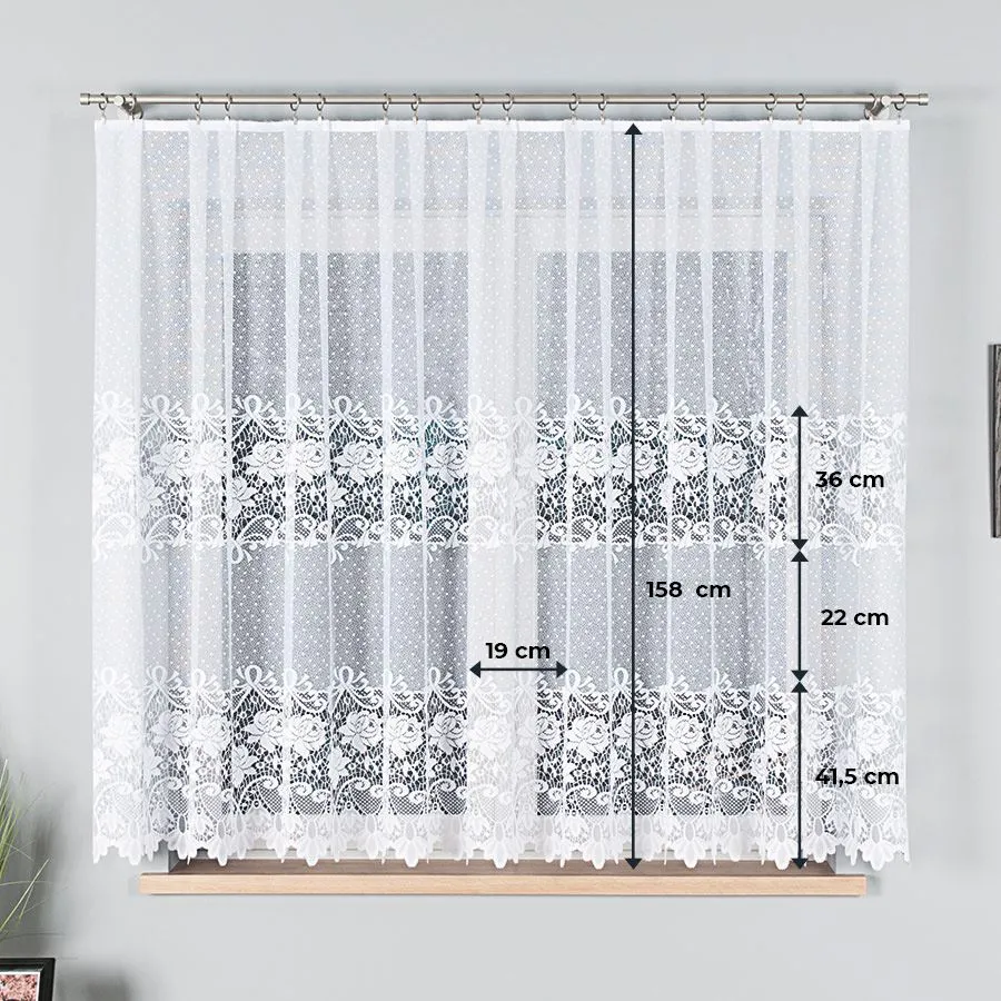 Firanka żakardowa 017480