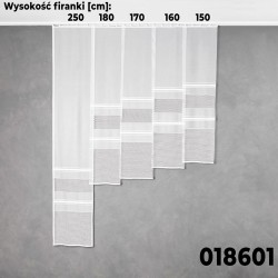 Firanka żakardowa 018601 Firanka żakardowa 018601