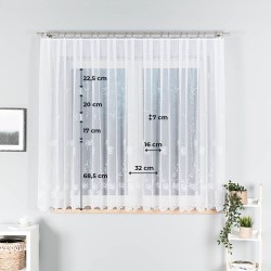 Firanka haftowana 053801 Firanka haftowana 053801