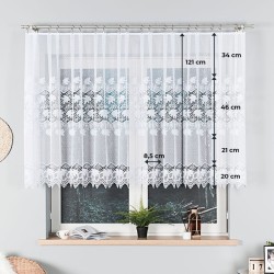 Firanka żakardowa 004164 Firanka żakardowa 004164