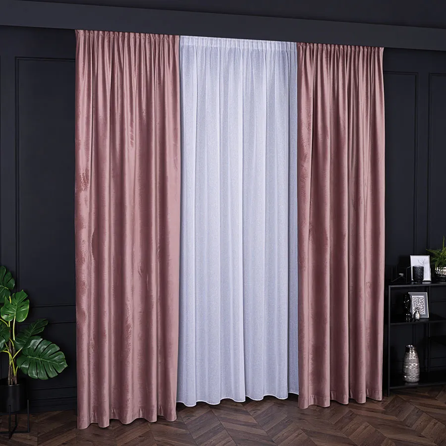 Firana z ołowianką ALISON