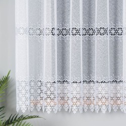 Firanka z aplikacją gipiurową 089060