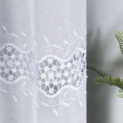 Firanka z aplikacją gipiurową 089060