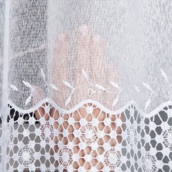 Firanka z aplikacją gipiurową 089060