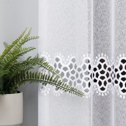 Firanka z aplikacją gipiurową 008897