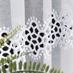 Firanka z aplikacją gipiurową 008897