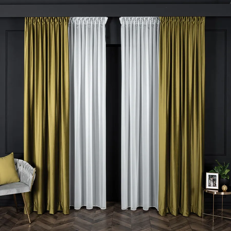 Firanka fantazyjna z ołowianką IRMINA