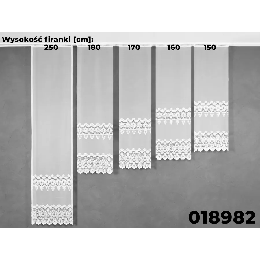 Firanka żakardowa 018982