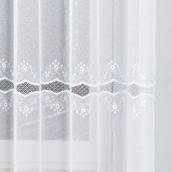 Firanka z aplikacją gipiurową 040613