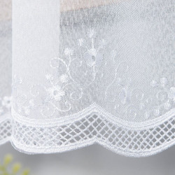 Firanka z aplikacją gipiurową 040613