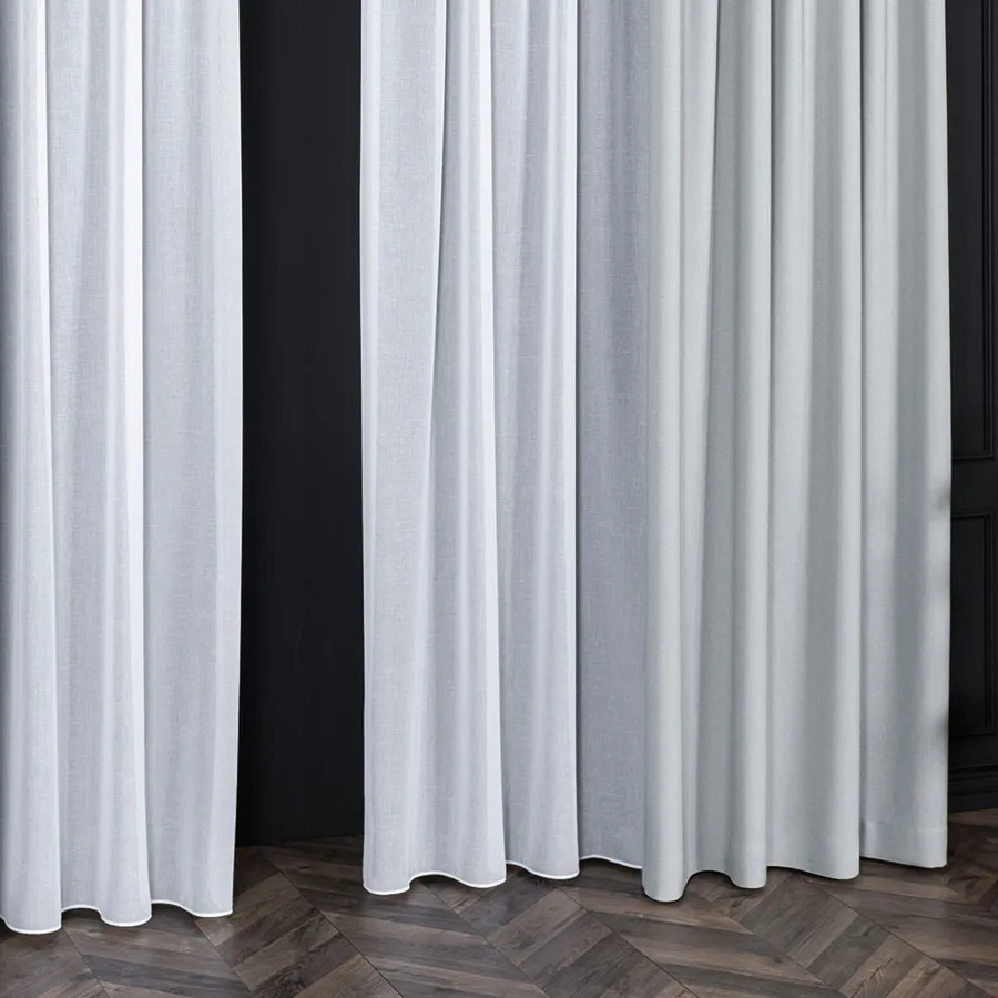 Firanka fantazyjna z ołowianką SABINE