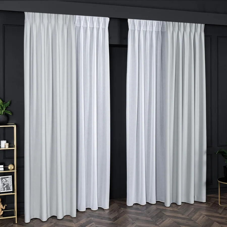 Firanka fantazyjna z ołowianką SABINE