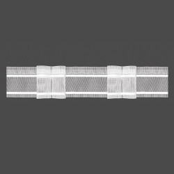 Taśma marszcząca z podwójną zakładką M/U2Z