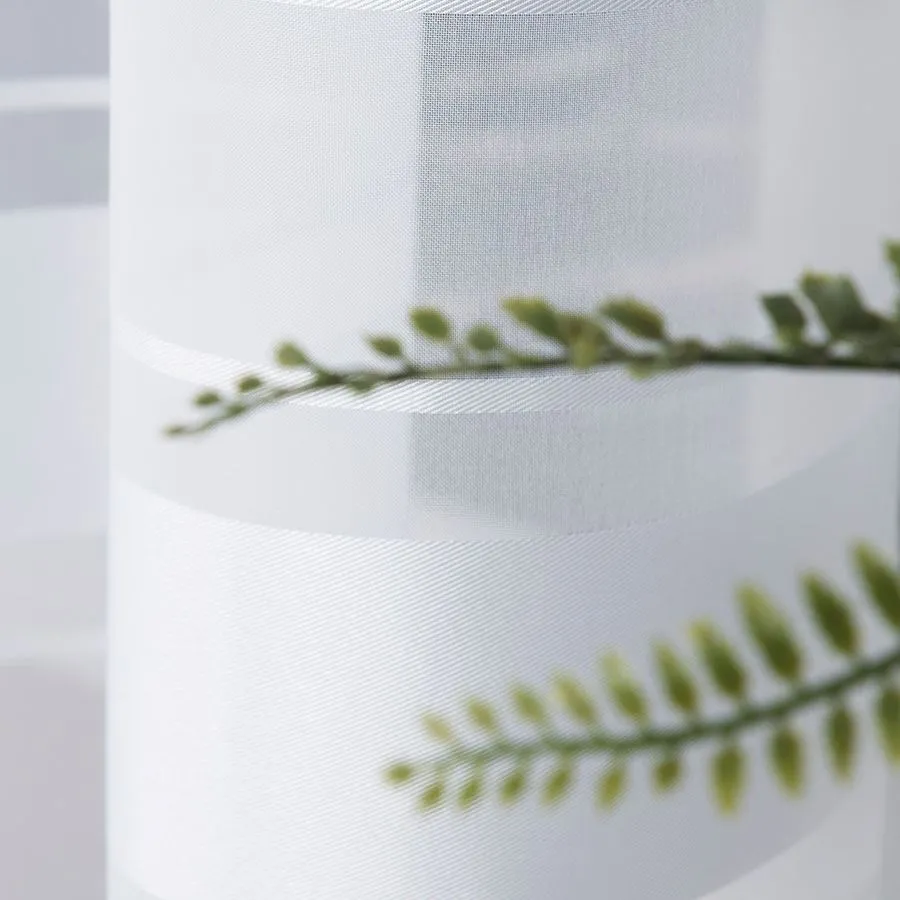 Firanka woalowa z ołowianką 000762