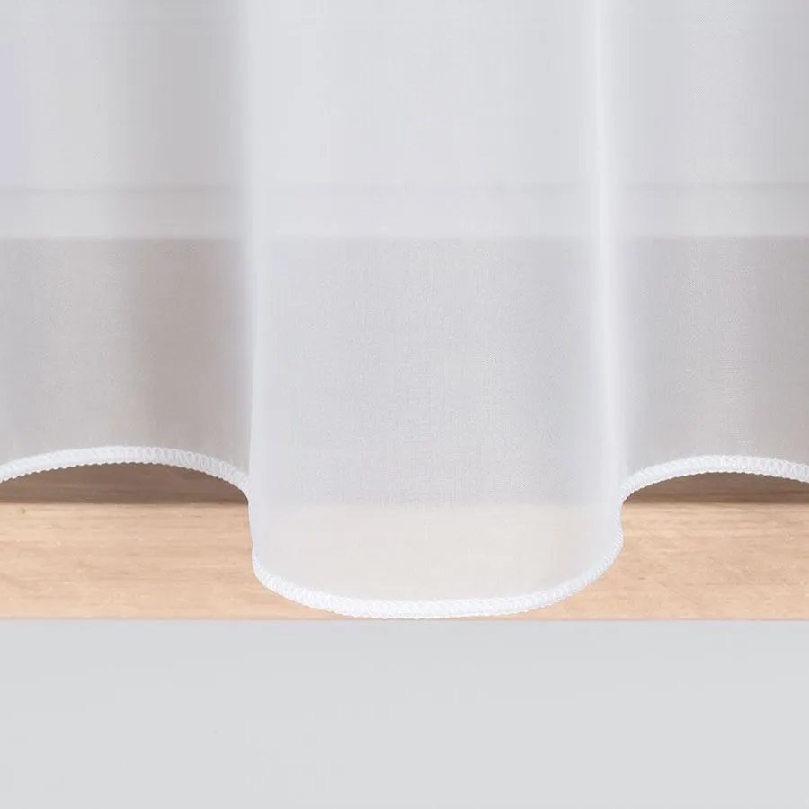 Firanka woalowa z ołowianką 000762