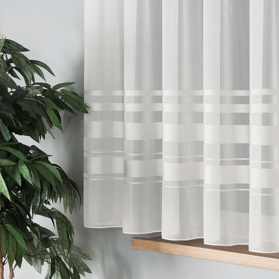 Firanka woalowa z ołowianką 000762