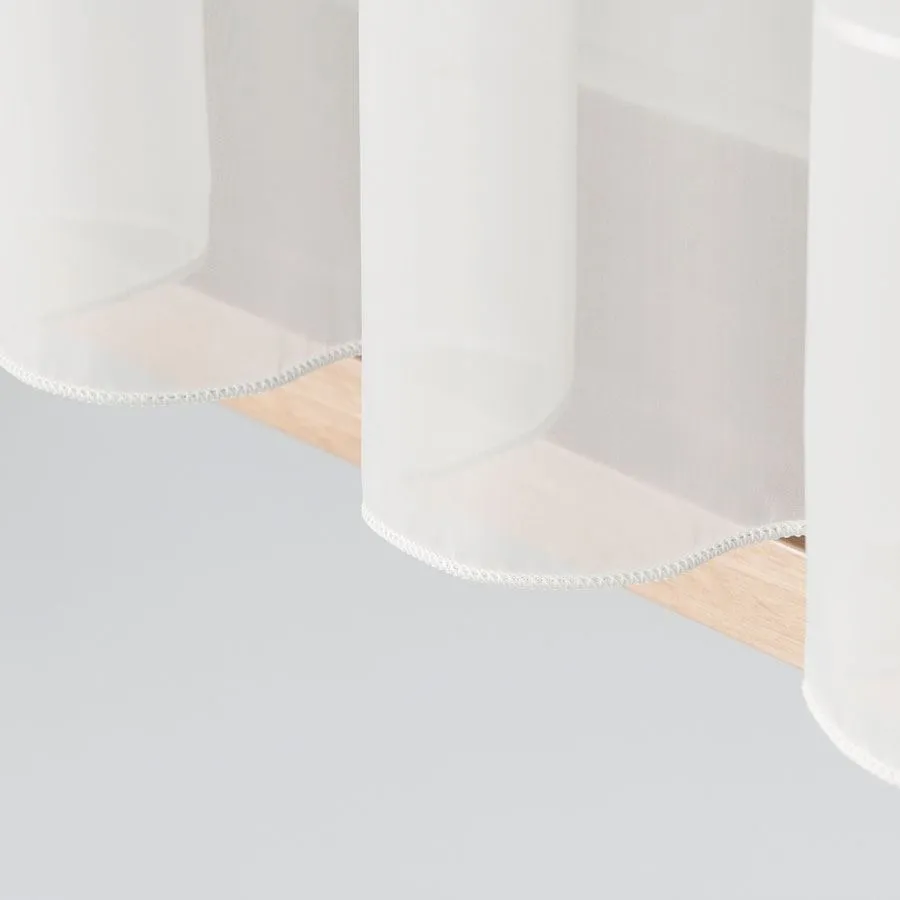 Firanka woalowa z ołowianką 000762