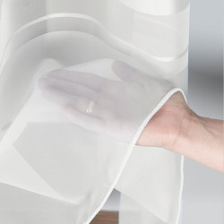 Firanka woalowa z ołowianką 000762 Firanka woalowa z ołowianką 000762