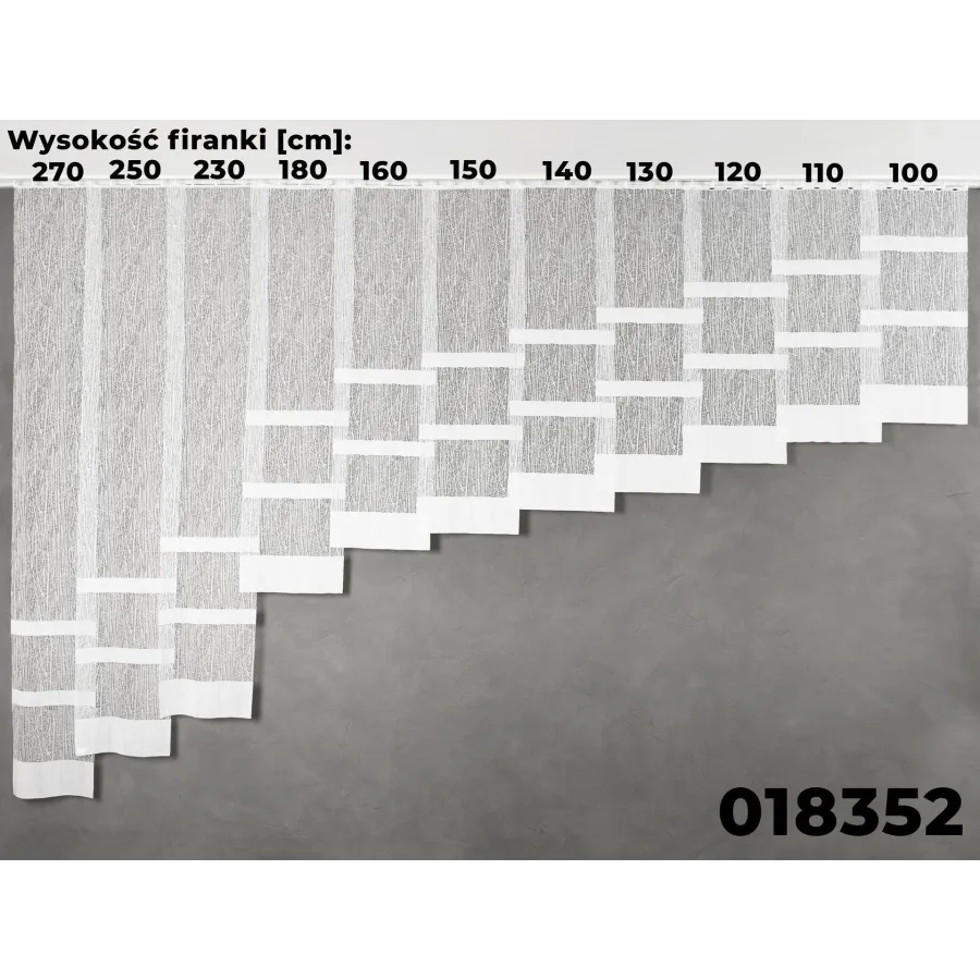 Firanka żakardowa 018352