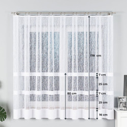 Firanka żakardowa 018352 Firanka żakardowa 018352