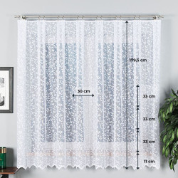 Firanka żakardowa 023058