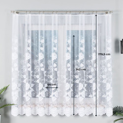 Firanka żakardowa 023006 Firanka żakardowa 023006