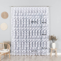 Firanka żakardowa 023083