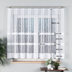 Firanka żakardowa 018352 Firanka żakardowa 018352