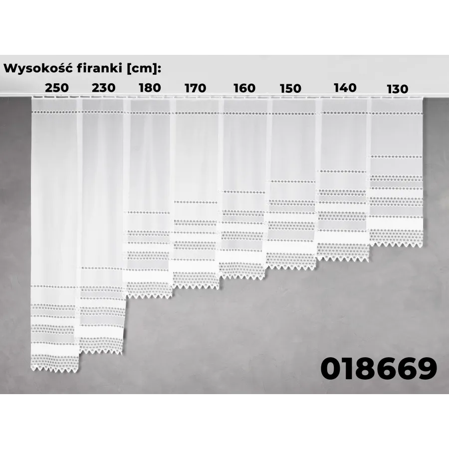 Firanka żakardowa 018669