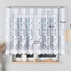 Firanka żakardowa 023006 Firanka żakardowa 023006