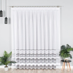 Firanka żakardowa 018669 Firanka żakardowa 018669