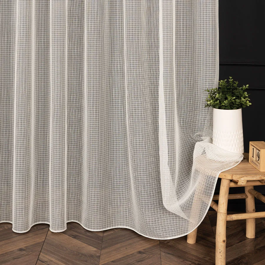 Firanka fantazyjna z ołowianką NESTIA