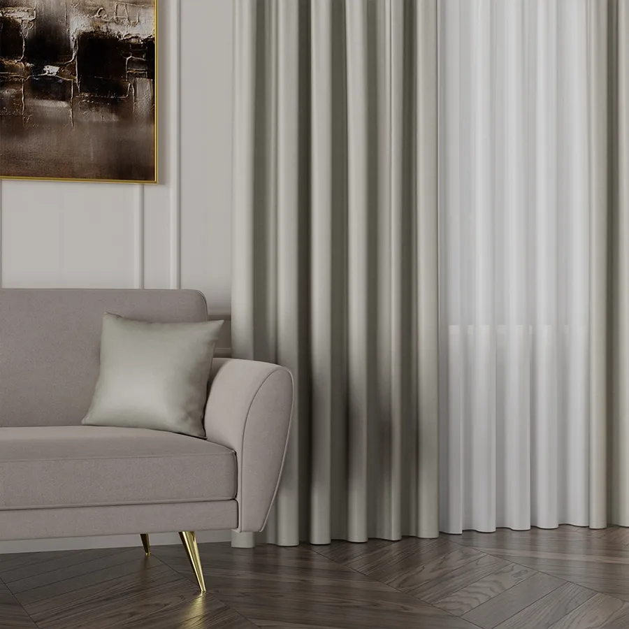 Tkanina dekoracyjna typu blackout CORAL