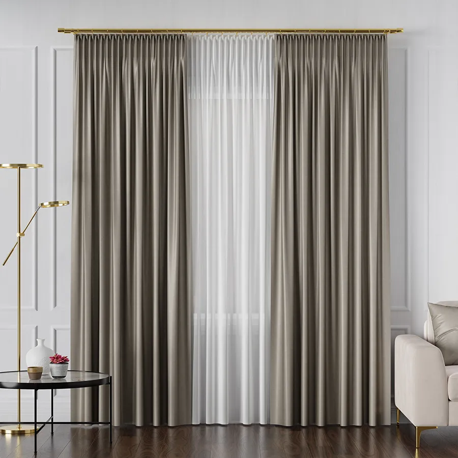 Tkanina dekoracyjna typu blackout CORAL