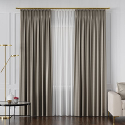 Tkanina dekoracyjna typu blackout CORAL