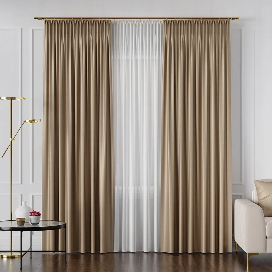 Tkanina dekoracyjna typu blackout CORAL