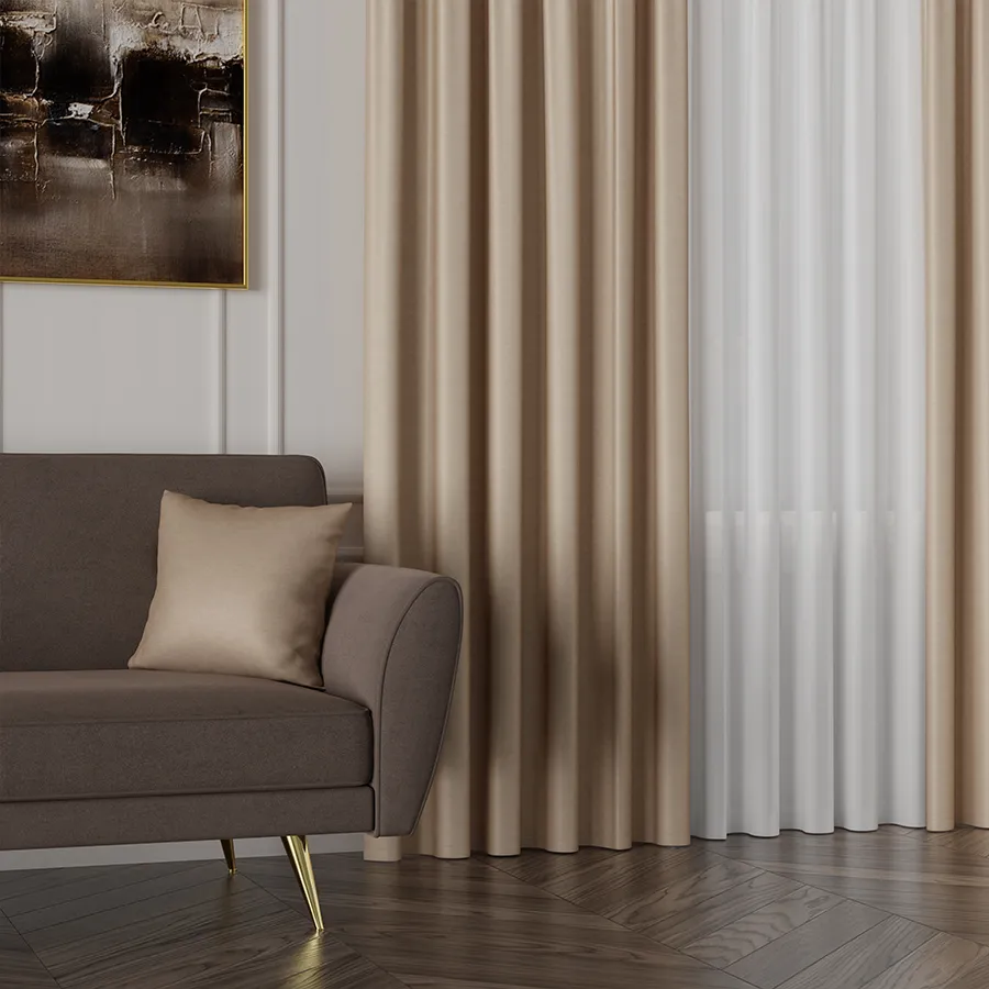 Tkanina dekoracyjna typu blackout CORAL