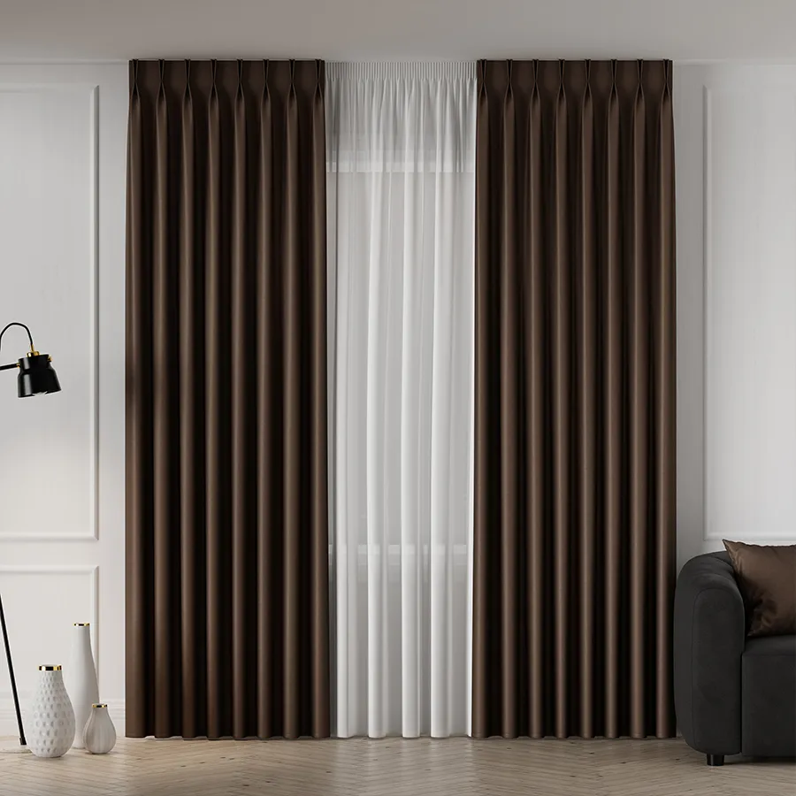 Tkanina dekoracyjna typu blackout CORAL