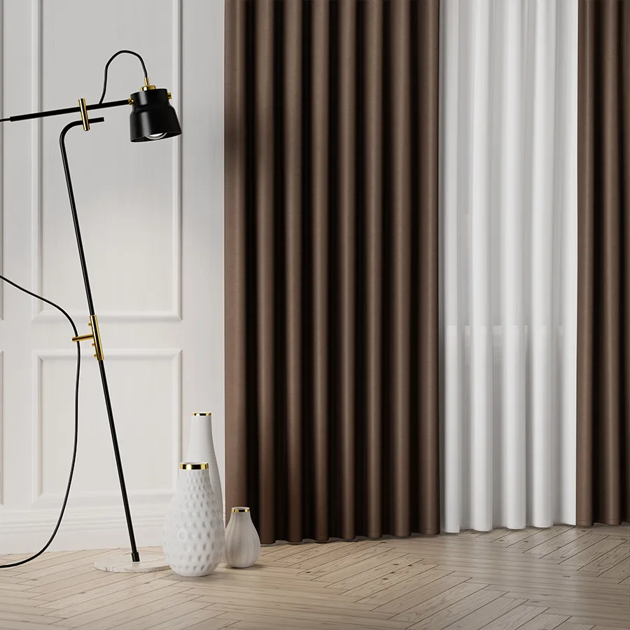 Tkanina dekoracyjna typu blackout CORAL