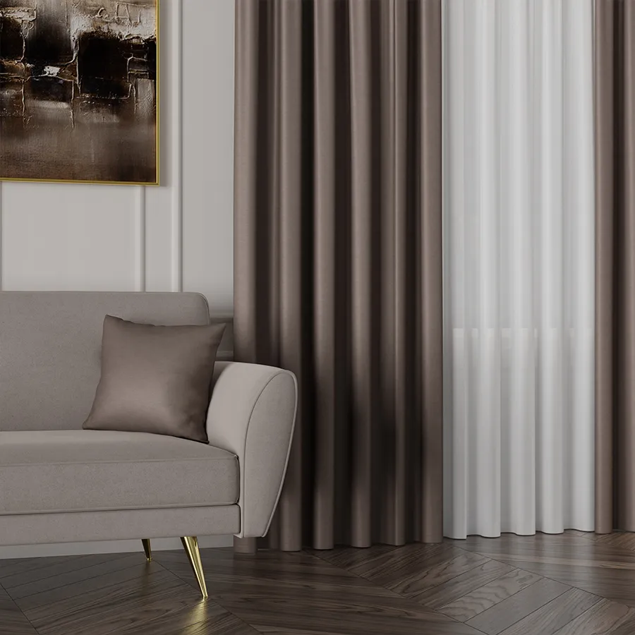 Tkanina dekoracyjna typu blackout CORAL