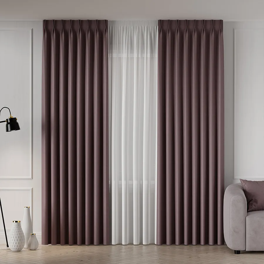 Tkanina dekoracyjna typu blackout CORAL