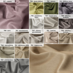 Tkanina dekoracyjna typu blackout CORAL