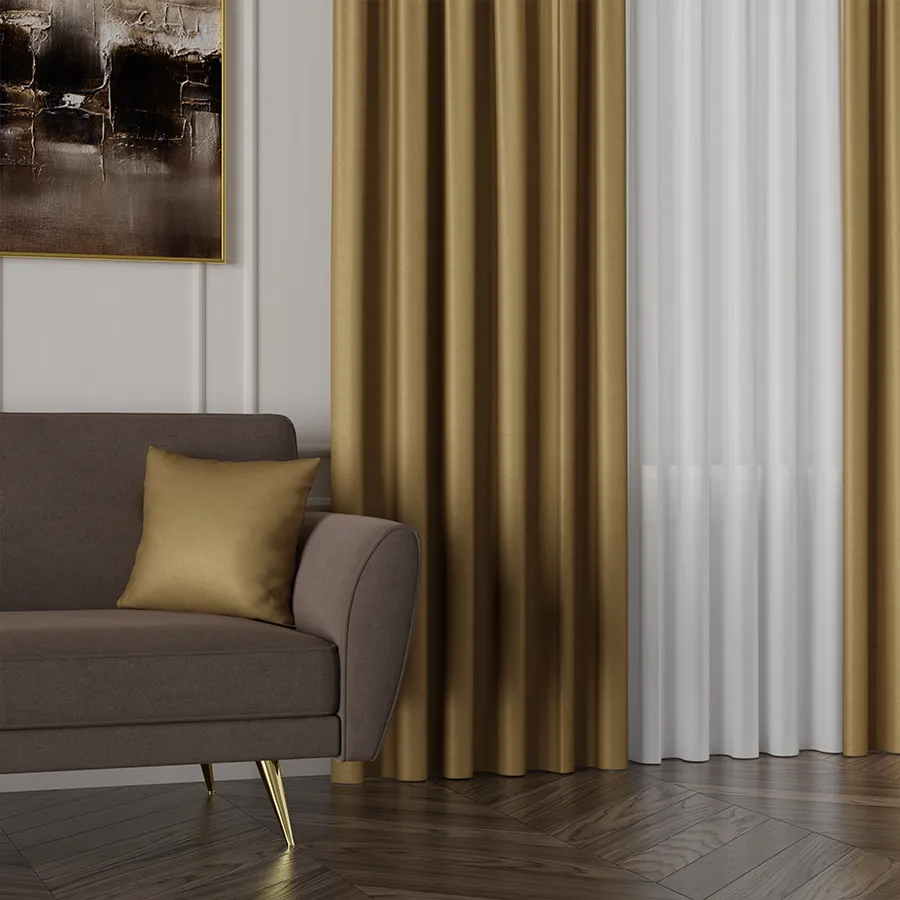 Tkanina dekoracyjna typu blackout CORAL